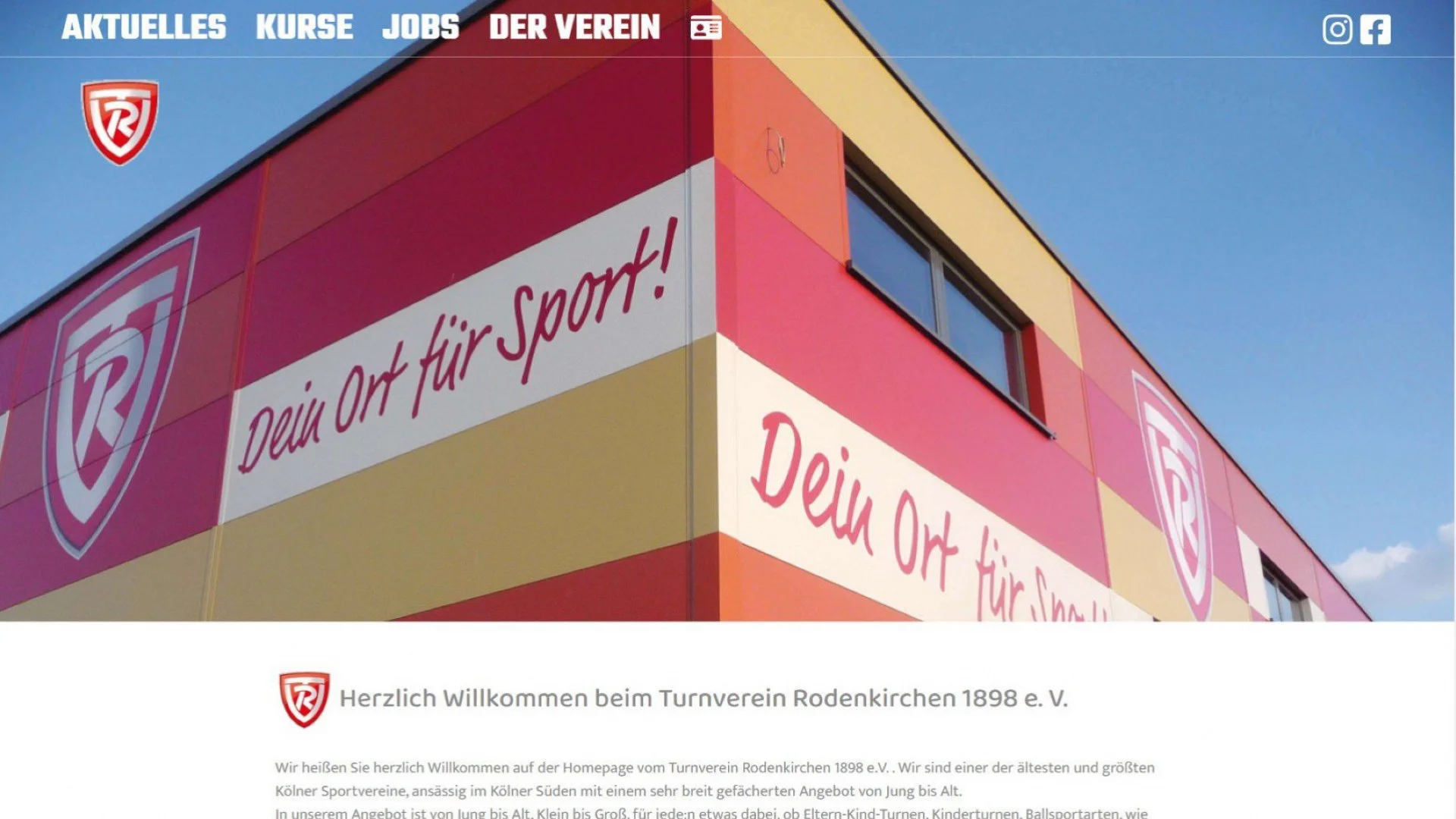 Website tvr1898.de